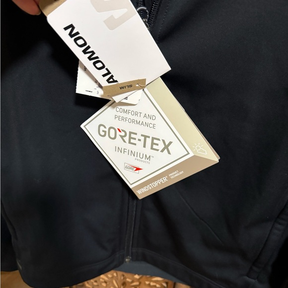 NEW NWT Salomon GORE-TEX Windstopper Softshell Jacket - Men's - Picture 4 of 4